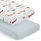 Sweet Jojo Designs 2-Piece Baby Crib Sheets Set (Vintage Airplane) for Boys,