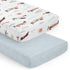 Sweet Jojo Designs 2-Piece Baby Crib Sheets Set (Vintage Airplane) for Boys,