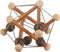 Manhattan Toy Artful Skwish Wooden Baby Rattle and Motor Skill Activity Toy for Infants and Toddlers