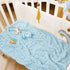 Yagle Mate 4 Pack Samll Daycare,3040 Soft Newborn Fuzzy Baby Blanket for Boy, Crib Blankets with Checkered Lovey Design