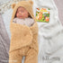 Set 3-Piece, 26 29 Tickle & Main Forest Animal Newborn Gift - x in Cotton Swaddle Blanket - Plush Tree Rattle