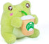 Cuddle Barn PlushGoals - Lil Series Scented Coffee Sippin' Wawa, Soft Lime Green Stuffed Animal Kawaii Frog Toy