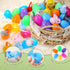24Pack Labrostar Easter Eggs Fillers with Easter Bunny Plush Inside Prefilled Easter Eggs for Easter Eggs Hunt Easter