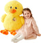 IKASA Large Duck Stuffed Animals, 19" Cute Jumbo Fluffy Plush Toy, Gifts for Kids (Yellow)