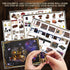 DIY Miniature House Kit, Tiny Magic Cabin House for Adults, 3D Wooden Puzzles Dollhouse with LED Light