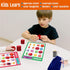 SpriteGru Alphabet Bingo Game - Uppercase/Lowercase/Number Bingo for Kindergarten & Preschool Kids