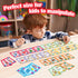 Broytain 4 5 6,Phonics CVC Phonics Games for Toddlers,CVC Word Toy for Kids,Reading Card Game for Ages Flash Cards