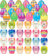 24 Pack Squishy Toys Prefilled in Easter Eggs for Kids - Axolotl