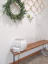 10"D 8.3"H Goodpick Round Cotton Rope Storage Basket for Living Room, Bathroom, Kids' Corner & Shelves, Stores Towels