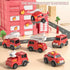 TEMI Toddler Truck Toys for Kids 1-6 Years, 7 Pack Friction Power Vehicle Car Toy, Christmas Birthday Gifts