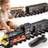 Xelabrion Set 3-5 4-7, Set Set 3 4 5 6 7 8Years Train for Kids Remote Control Train Toys with Lights & Sound Spray, RC