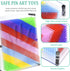 Extra Large 3D Pin Art Toy Board Game for Ages 5-7, Rainbow Sensory Fidget Toys for Kids