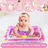 Tummy 0, 3, 6, 9, 12 Yeeeasy Time Water Mat for Girl, Baby Girl Toys for Months, Baby Girl Gifts, Develop Sensory Toys