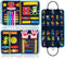Gojmzo Busy Board Montessori Toys for 1-4 Year Old Boys & Girls, Sensory Toys for Toddlers, Educational Travel Toys