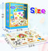SIERLIKY Gifts-3 Wooden Peg Puzzles for Toddlers,Montessori Toddler Jigsaw for Child,Fine Motor Skill Learning Puzzle