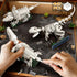 AibangBuildzy 3 1 447PCS 8-12 in Dinosaur Skeleton Building Blocks, T REX, Triceratops & Mosasaurus Fossils Building