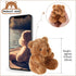 Threan 8 Pcs Mini Plush Bears, 4'' Small Bear Bulk Stuffed Animal Toys, Tiny Soft Dolls for Keychain Baby Shower Favors