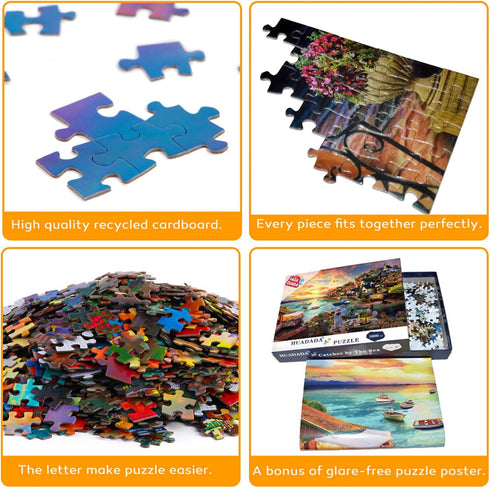 Jigsaw Puzzles for Adults, 1000 Piece Puzzle Game for Decompression and Fun