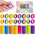 Fidget Toys Spinner Ring for Kids: 50 Pack Textured Finger Spinner -