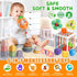 Set 6+ 1 2 Vinlon Montessori Toy for Toddler Aged Month -Sensory Fine Motor Skill Learning Toys for Baby Boys Girls.