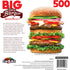 RoseArt Big Shaped Juicy Burger 500 Piece Jigsaw Puzzle for Adults