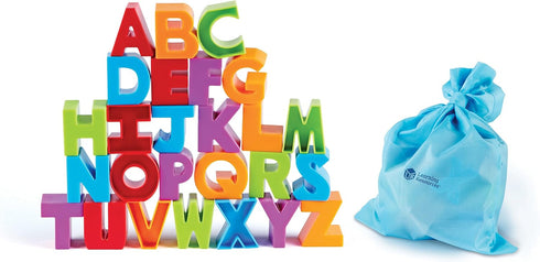 Learning Resources Letter Blocks, Fine Motor Toy, ABCs, Letter Recognition, Alphabet, 36 Pieces, Ages 2+