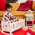 Melissa & Doug Mine to Love Twins Sebastian & Sofia 15” Baby Dolls with Rompers, Caps, Pacifiers, Medium Skin-Tone