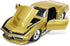 1:24 1969 ZL-1 Jada Toys Big Time Muscle Chevy Corvette Stingray Die-cast Car Gold, Toys for Kids and Adults