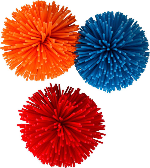 Koosh Minis Variety Color 3-Pack, Easy to Catch Fidget Toy for Kids Ages 3 and Up, Individual Colors May Vary