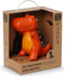 Little Big Friends Dino Friends | Rex The Tyrannosaurus | Vegan Leather | Easy to Clean | Stimulate Senses
