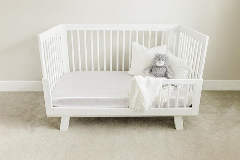 CutieCozy (2 Pack), Set, Satin Fitted Crib Sheet Lightweight Oeko-TEX Certified Safe Satin Crib Sheet Prevents Bald