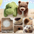 3.5 LB 24 Inch Weighted Stuffed Animals Bear, Weighted Plush Animals Throw Pillow, Cute Kawaii Plush Toys Gifts