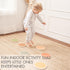 Fun Wooden Stepping Stones for Kids - Safe Non-Slip Obstacle Course and Sensory Toy Set of 6 for Ages 1-4