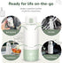 17 oz, 95F 131F, Portable Bottle Warmer for Travel, Temp Control to Rechargeable On The Go, Ideal for Travel, Outdoors