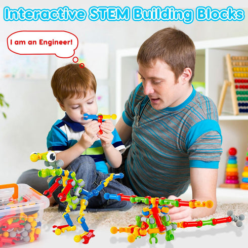 3 4 5 6 7 8+ 125 3-5 4-8 5-7 6-8 Kids STEM Building Toys for Year Old Boy Girl Birthday Gift, Pcs Preschool Classroom