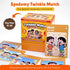 100 Spedemy Twinkle Match Spanish Card Game Vocabulary Matching Cards, Bilingual Games, Spanish Board Game for Kids