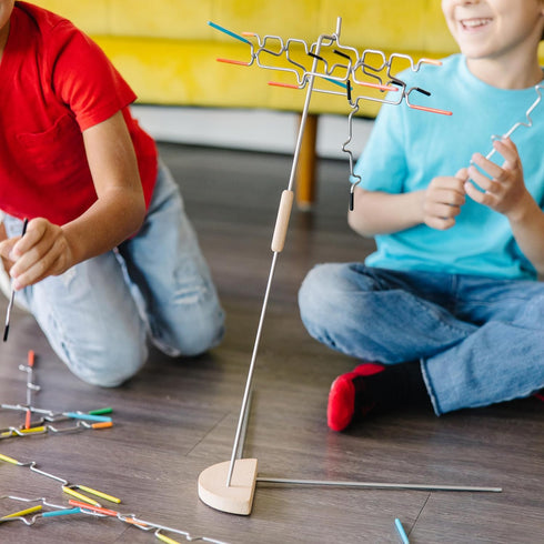 Melissa & Doug Suspend Family Game - 31 pcs Wire Balance Game for Kids Ages 8+