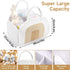 Baby Diaper Caddy Organizer, Cotton Rope Diaper Organizer for Changing Table, Sturdy Portable Nursery Baby Basket