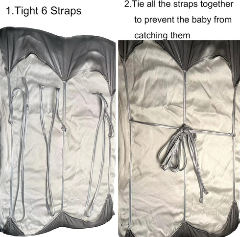 100% Mulberry 13x30 inch Silk Slip for Bassinet/Crib, Silk Sheet, Silk Bassinet Slip for Baby, No More Bed Head