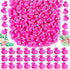 HFAYDZSW 300Pcs Mini Resin Flamingo Ducks, Cute Figurines for Cake Topper, Garden, Dollhouse,