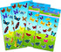 Over 160 Butterflies Stickers Pack for Party Supplies - Adhesive Sticker Sheets for Girls Kids Toddlers Adults