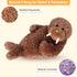 SuzziPals Warming Walrus Stuffed Animals, Microwavable Stuffed Animal Heating Pads for Soothing, Anxiety and Stress