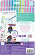 Make It Real – Fashion Design Sketchbook: City Style - Inspirational Coloring Book for Girls with Stencils and Stickers