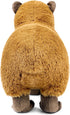 Lifelike 13” Capybara Plush Toy, Soft Wild Animals Crawling Capybara Stuffed Animals, Unique Plushie Toys for Kids