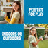 Hog Wild Pooping Unicorn Ball Popper Toy - Includes 4 Soft Foam Balls, Safe for Indoor/Outdoor Play