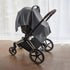 Denmark - Muslin Baby Car Seat Cover for Boys and Girls, 100% Organic Cotton Canopy, Perfect Fit for Baby Carrier (Soft