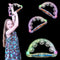 The Dreidel Company Flashing Tambourines Hand Held, 9" Inch Tambourine Flashes in