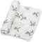 Muslin Swaddle Blanket, 100% Cotton, Newborn and Infant Blanket, Large 47 x 47 inches for Girls, Lightweight and