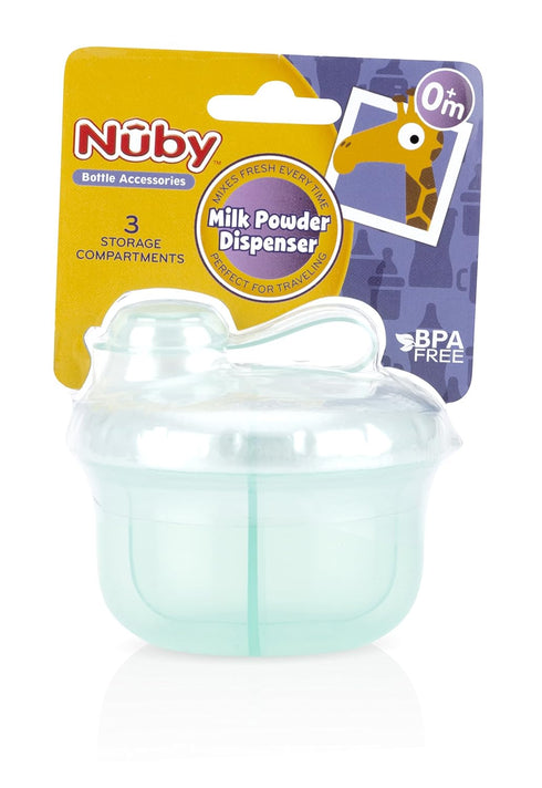 3 Nuby Milk Powder Dispenser, Colors May Vary, Compartments