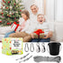 FUQUN Treehouse Accessories for Kids, Pulley with Bucket Cable, 2 Sets, Black